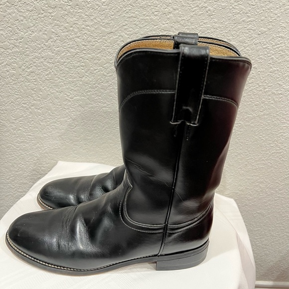 Diamond J Other - Diamond J Leather Cowboy Boots Size 7 B